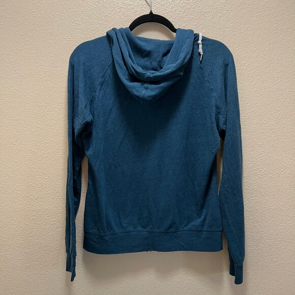 Nike Lightwight Blue Full Zip Athletic Sweatshirt HoodieAthleisure Size Large - Picture 6 of 6